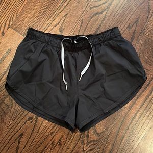 EUC Lululemon Black Running Shorts